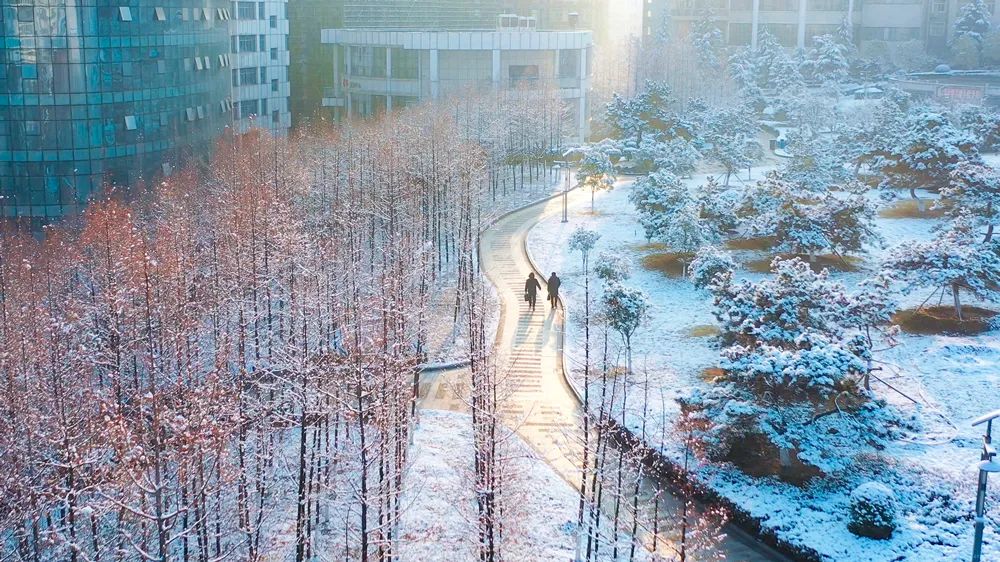 美好重启 | 换上冬日“雪”装的汉师是否惊艳了你？