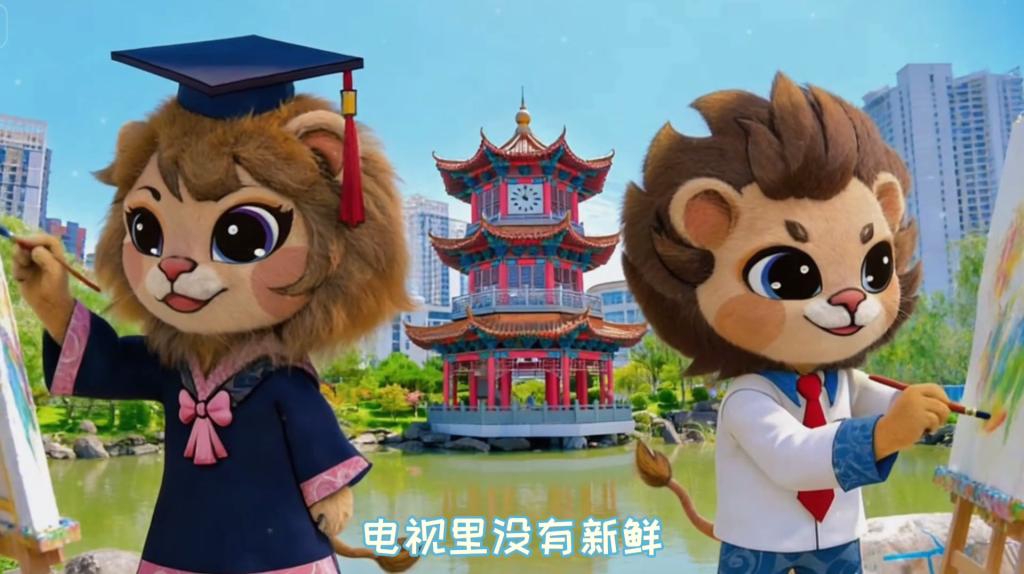 汉小狮汉小美陪你逛汉师！